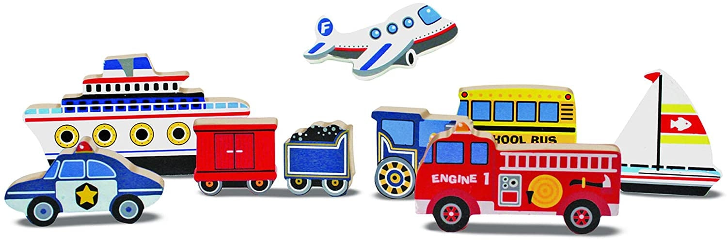 Melissa & Doug Chunky Puzzle - Vehicles