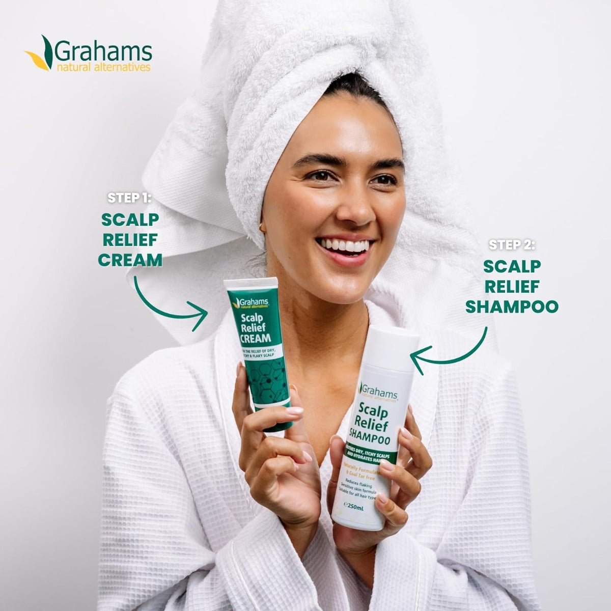 Grahams Natural Scalp Relief Shampoo, 250g (Exp 02/28)