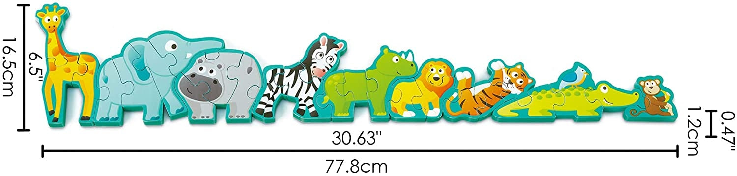 Hape Alphabet & Animal Parade Puzzle