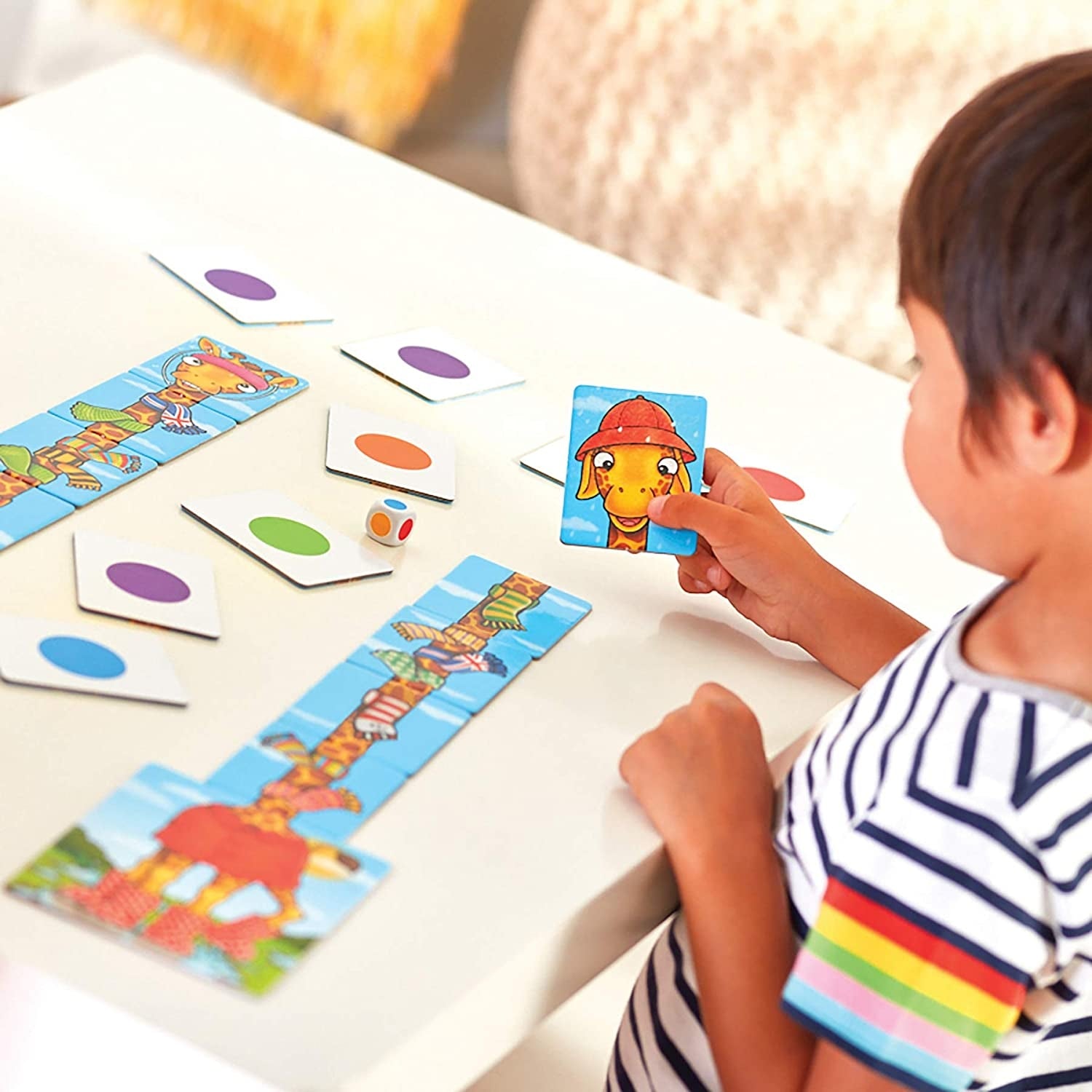 Orchard Toys Giraffes in Scarves Game