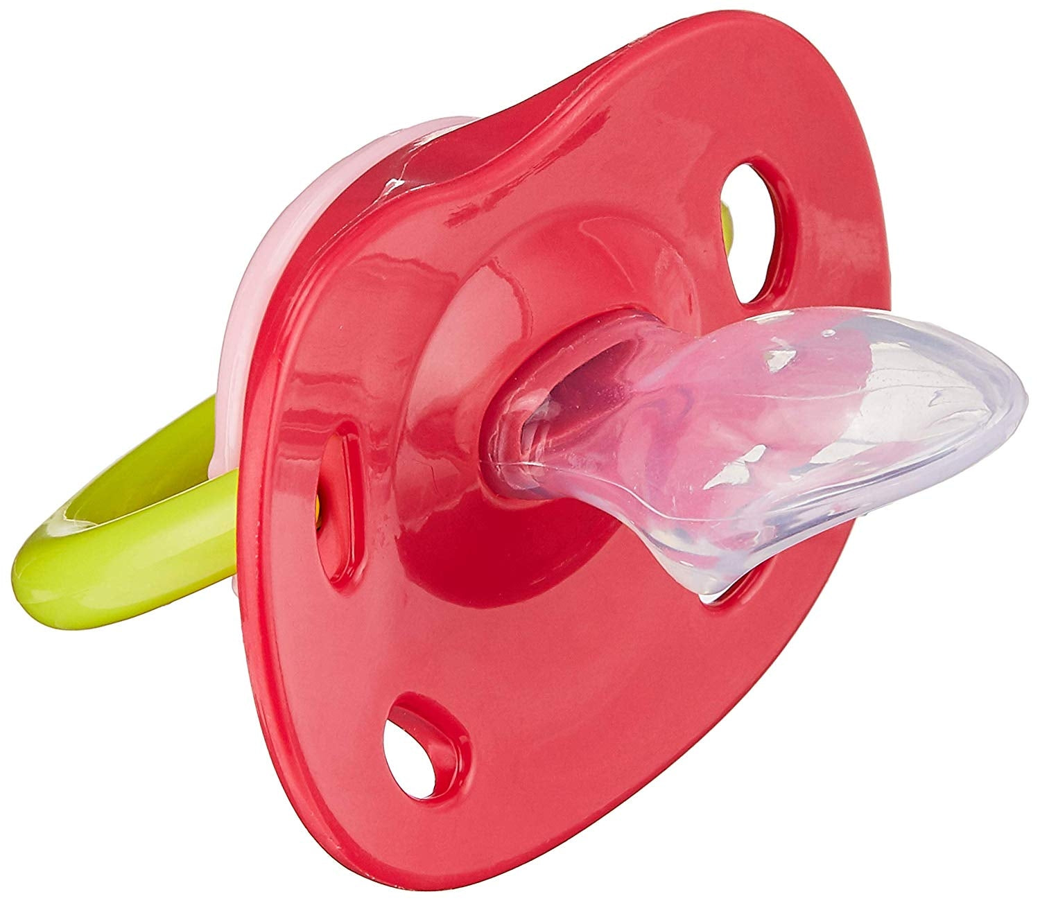 Combi Pacifier Neo with Cap - Pink - L (8-18m)