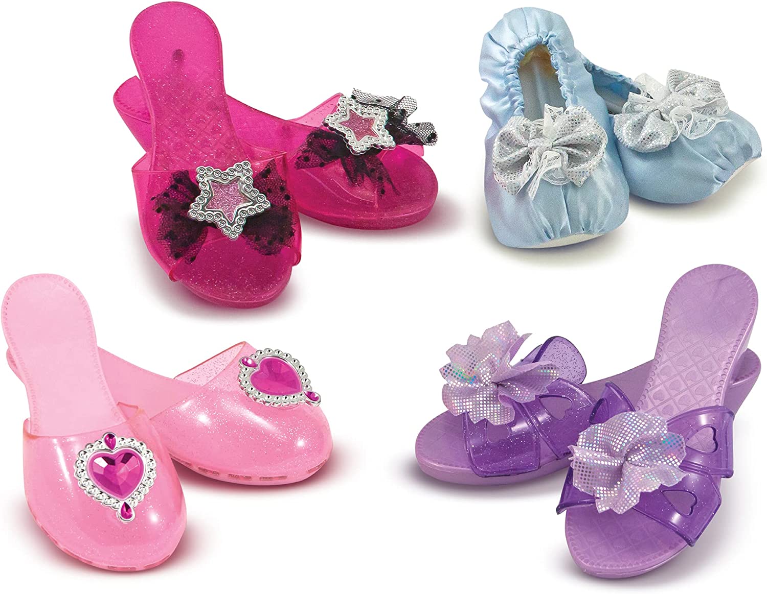 Melissa & Doug Dress Up Shoes Play Set