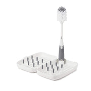 Oxo Tot On-The-Go Drying Rack with Bottle Brush - Grey