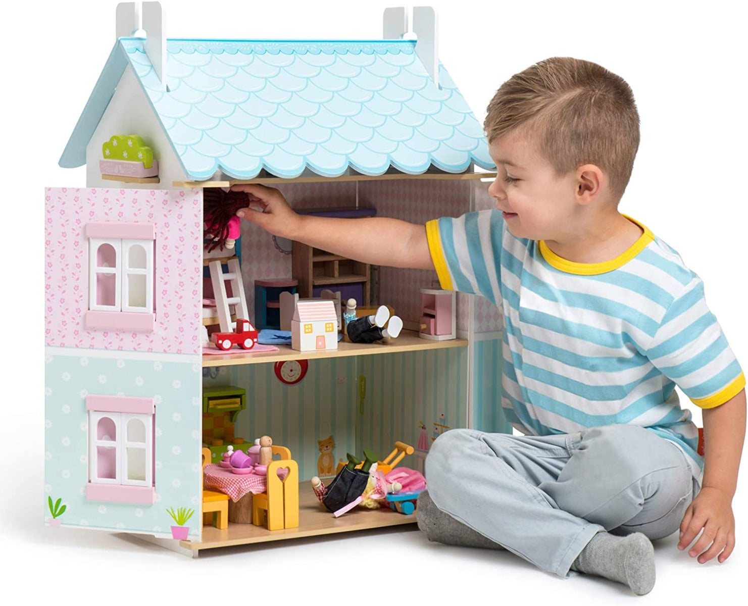 Le Toy Van Bluebird Wooden Dolls House