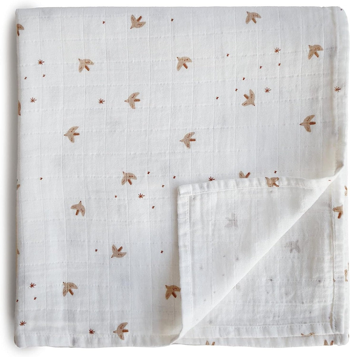 Mushie Muslin Baby Swaddle Blanket (14 designs) - Pupsik Singapore