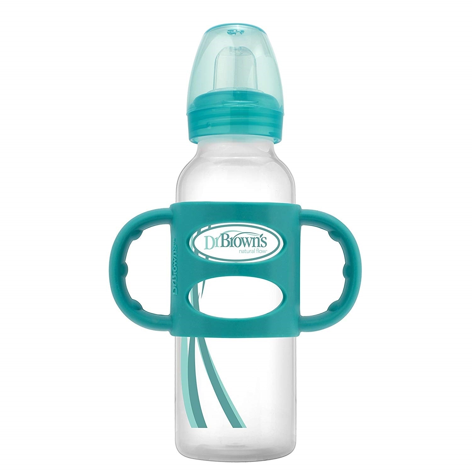 Dr. Brown's Milestones Sippy Bottle w Handles (Narrow) (8oz) (2 Colours) - Pupsik Singapore