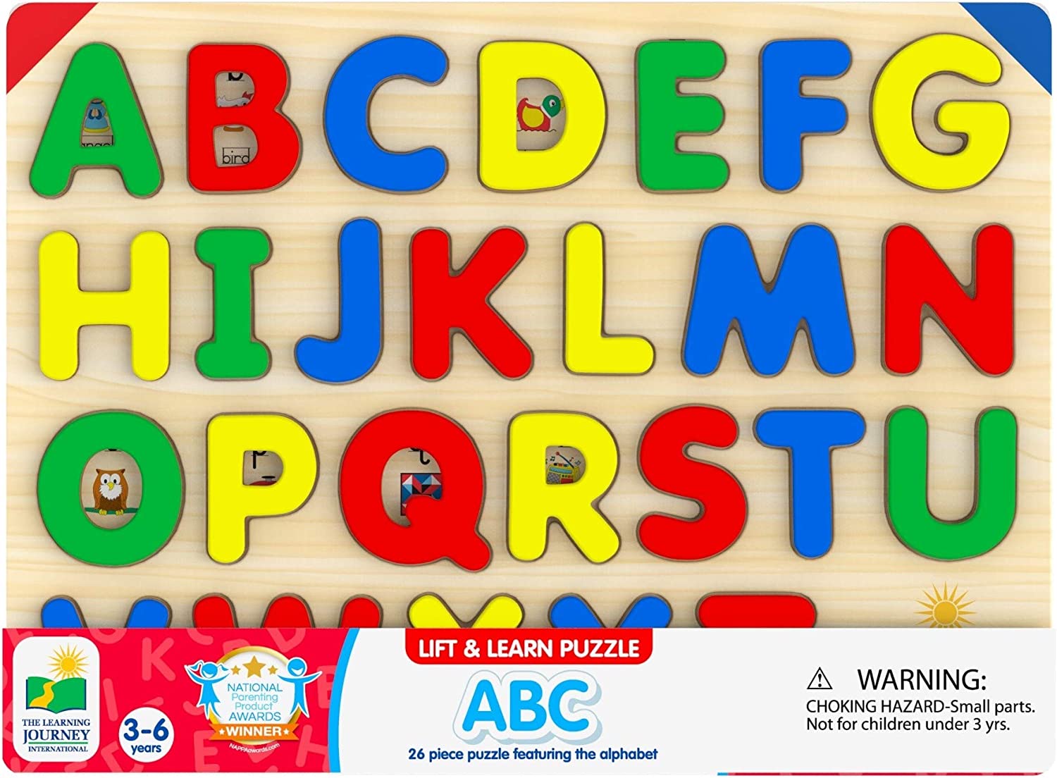 The Learning Journey Lift & Learn ABC Puzzle