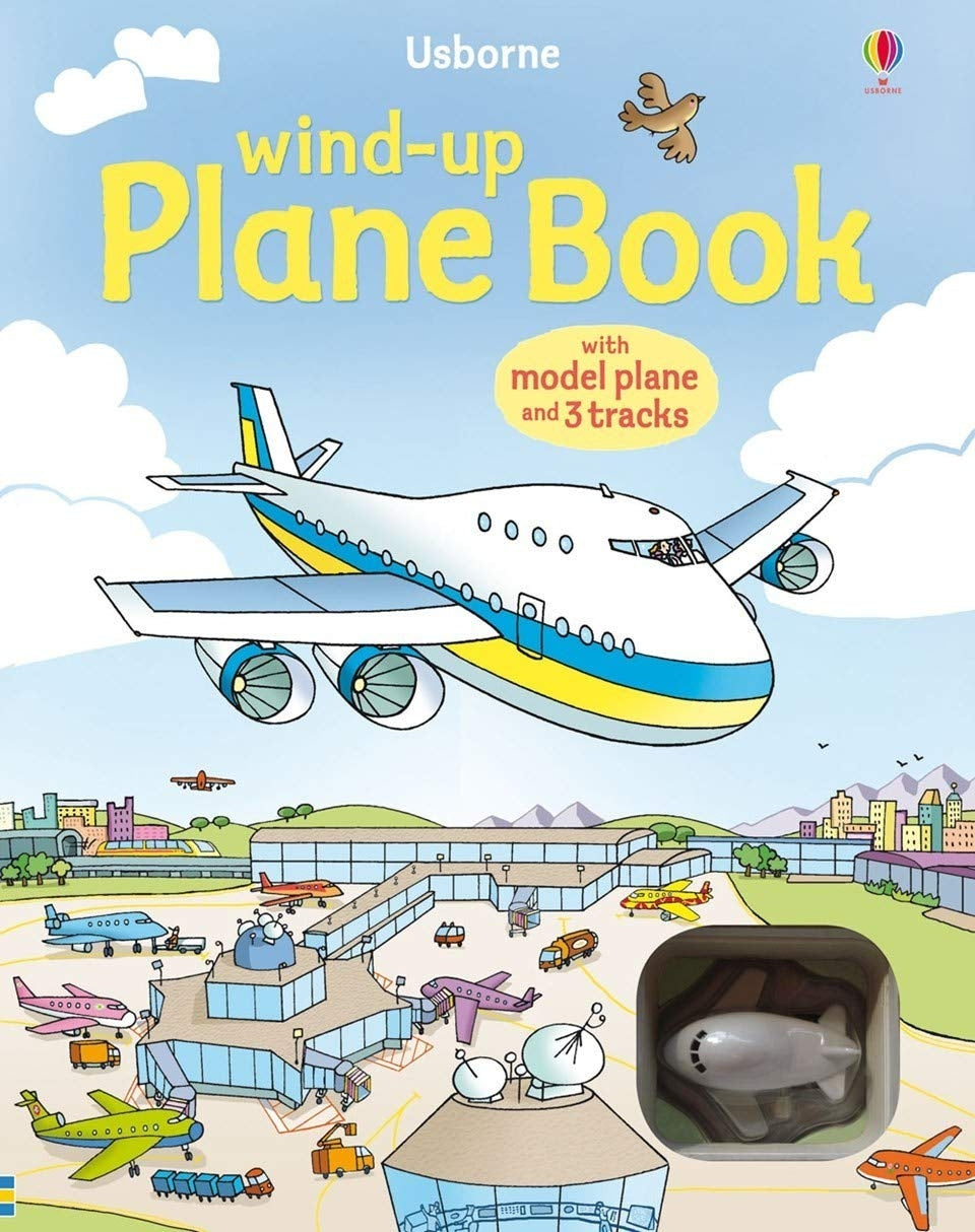 Usborne Wind-up Plane Book Board Book