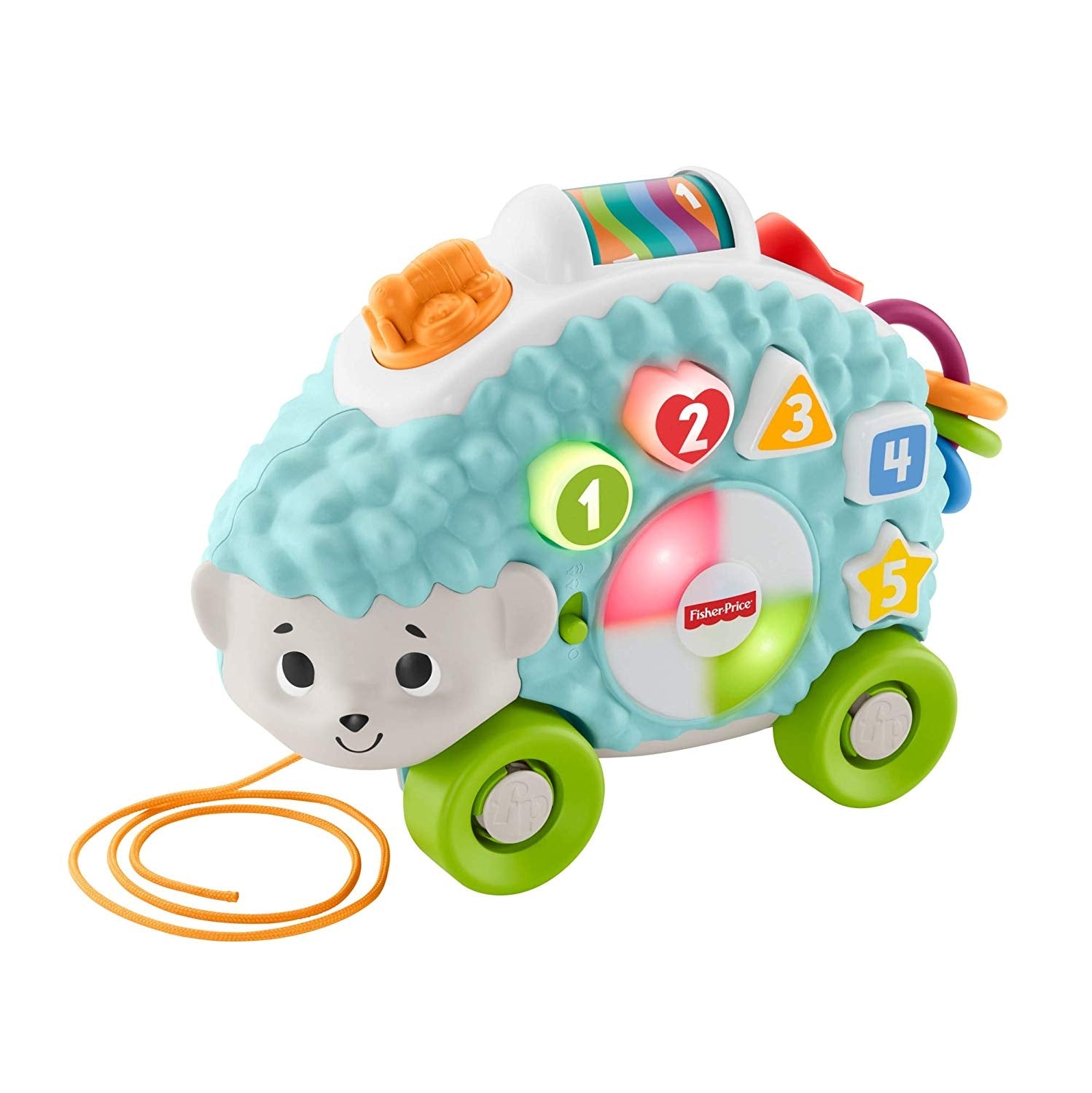 Fisher Price Happy Shapes Hedgehog Pull Toy