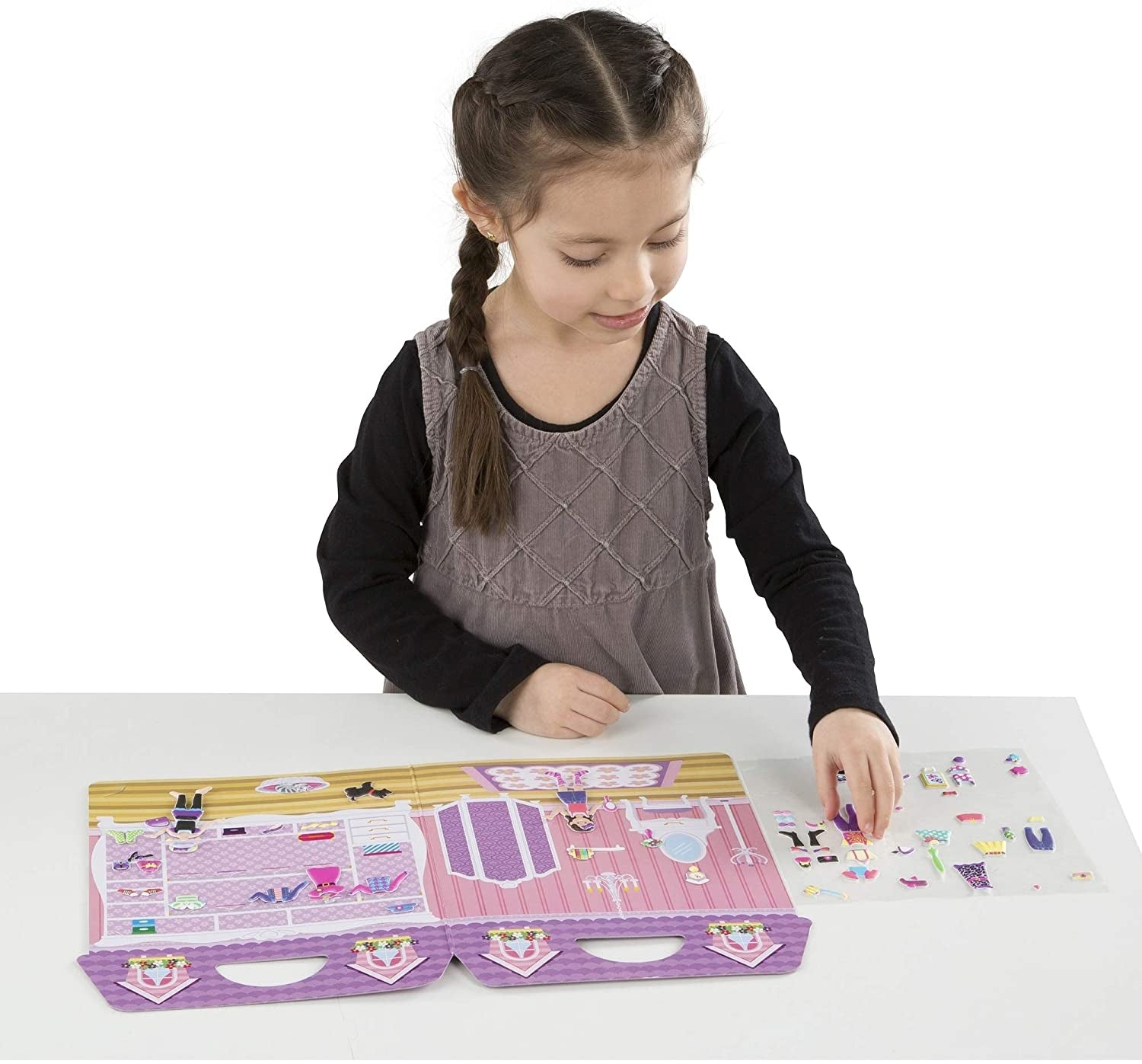 Melissa & Doug Puffy Stickers Play Set (6 Designs) - Pupsik Singapore