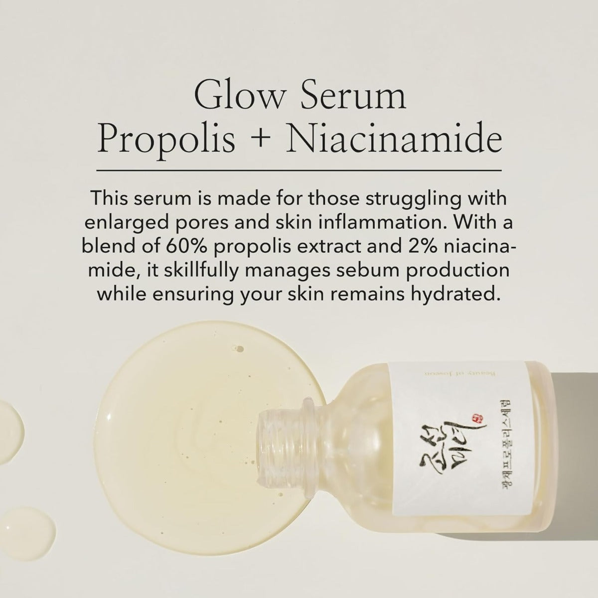 Beauty of Joseon Glow Serum: Propolis + Niacinamide, 30ml (Exp 06/27)