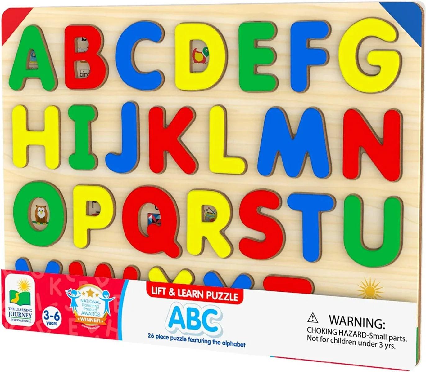 The Learning Journey Lift & Learn ABC Puzzle | Pupsik Singapore