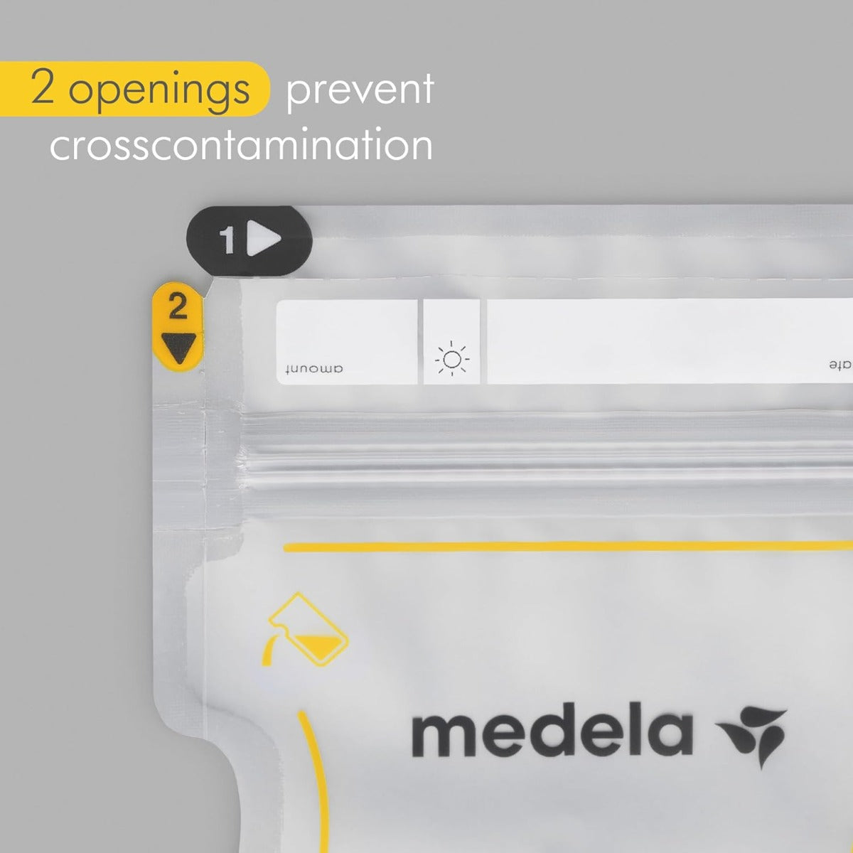 Medela Easy Pour Breast Milk Storage Bags (50 bags) - EU Version
