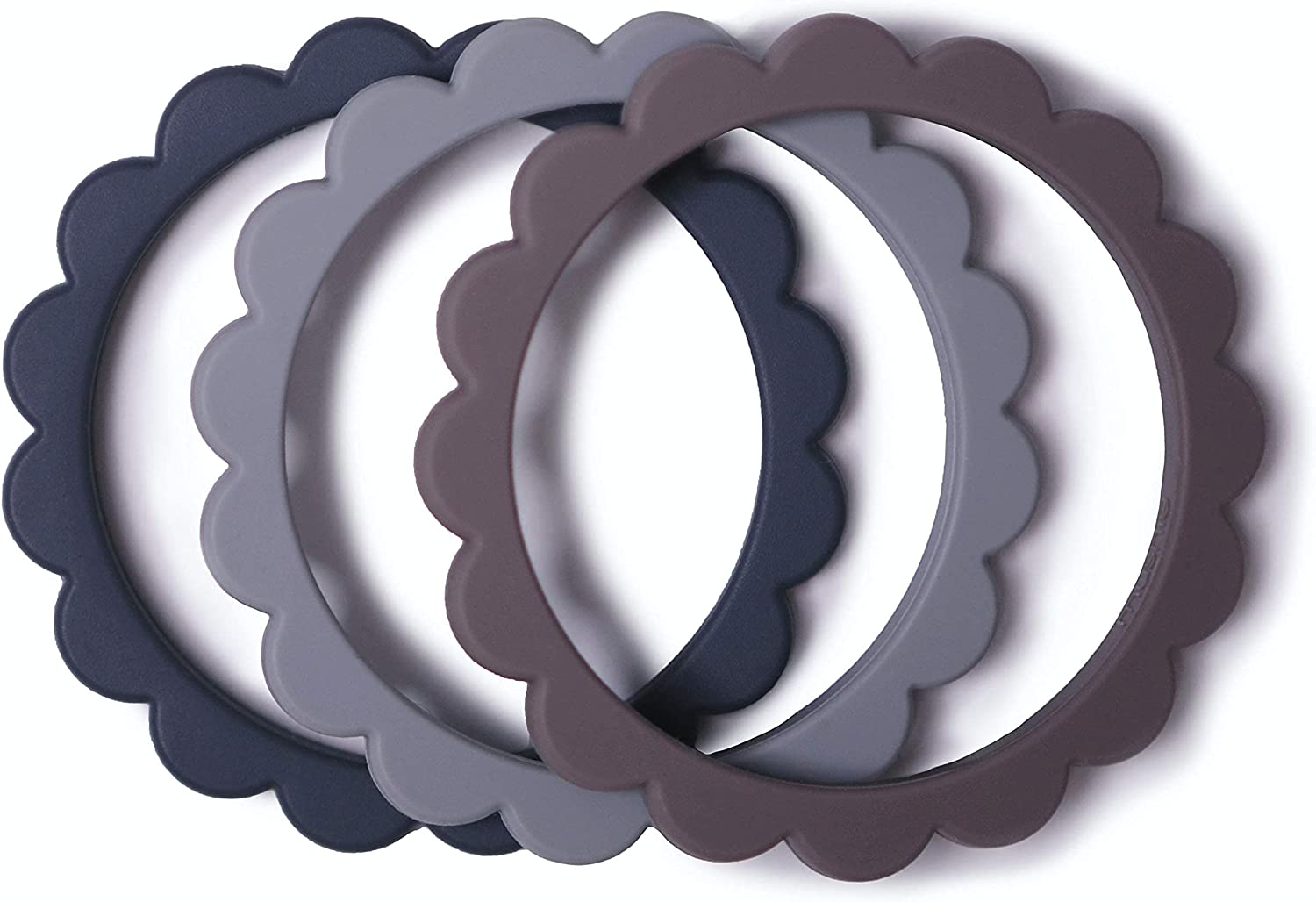 Mushie Flower Teether Bracelet, 3pk (2 Colors) - Pupsik Singapore
