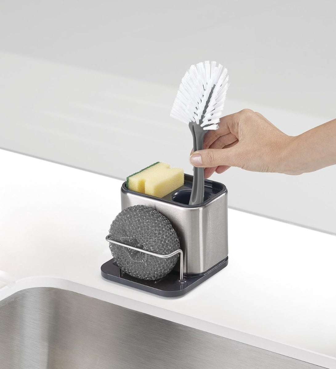 Joseph Joseph Surface Stainless-Steel Sink Tidy - Small