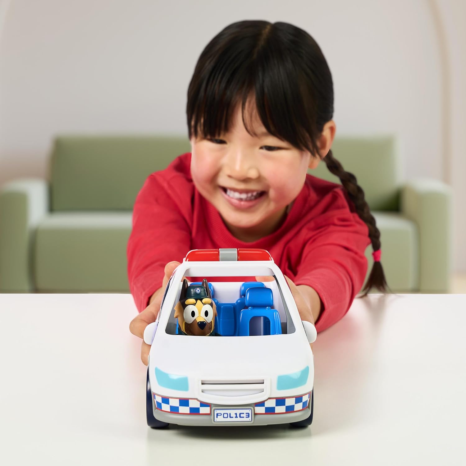 Bluey Police Car Toy Vehicle