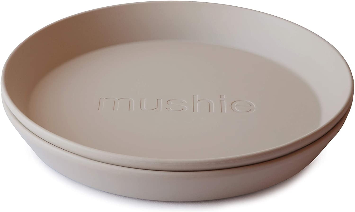 Mushie Round Dinner Plates (2pk) - 8 Colors - Pupsik Singapore