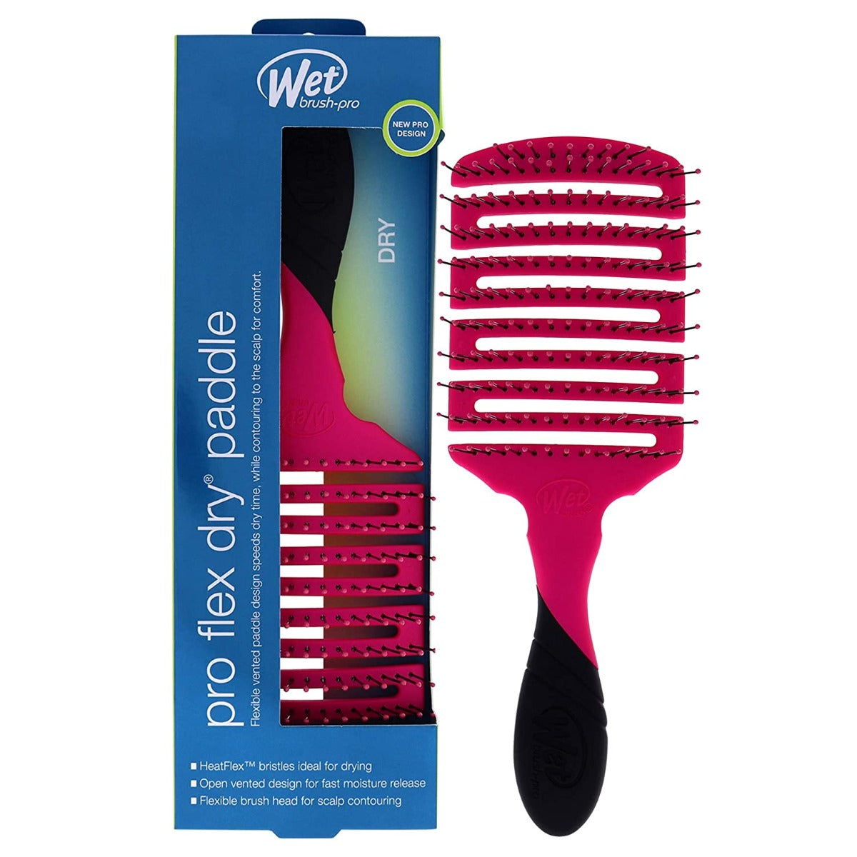 Wet Brush Flex Dry Paddles (2 colours) - Pupsik Singapore