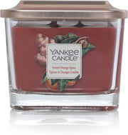 Yankee Candle Medium 3-Wick Square Candle (12.25oz) - Sweet Orange Spice