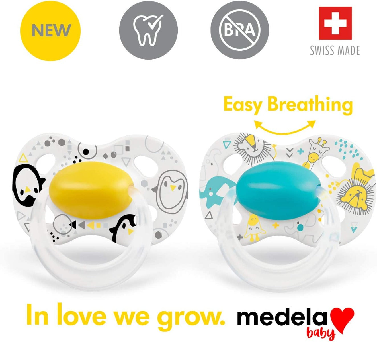 Medela Original Soother, 2pk - Unisex (2 Sizes)