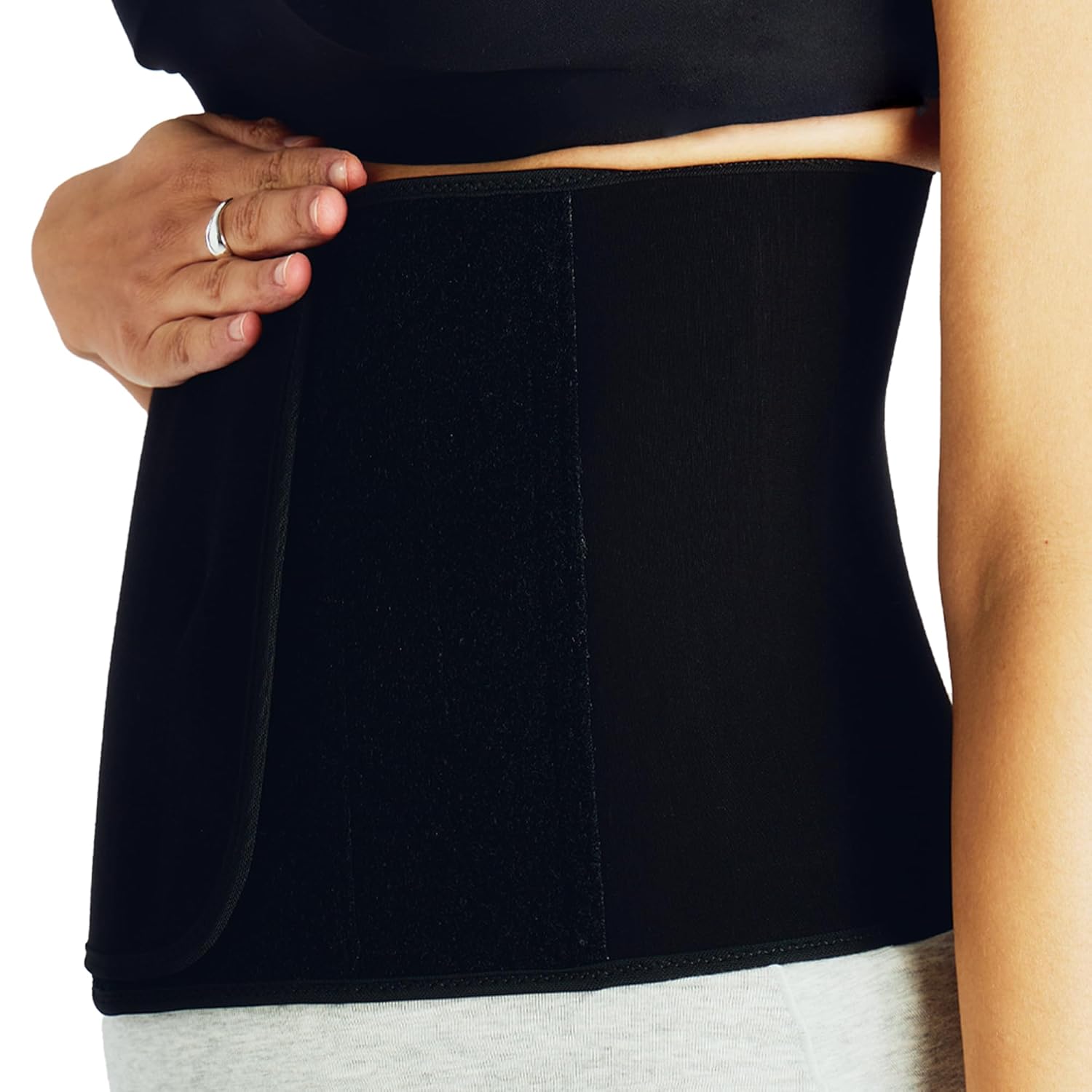 Belly Bandit Bamboo Belly Wrap Black - L