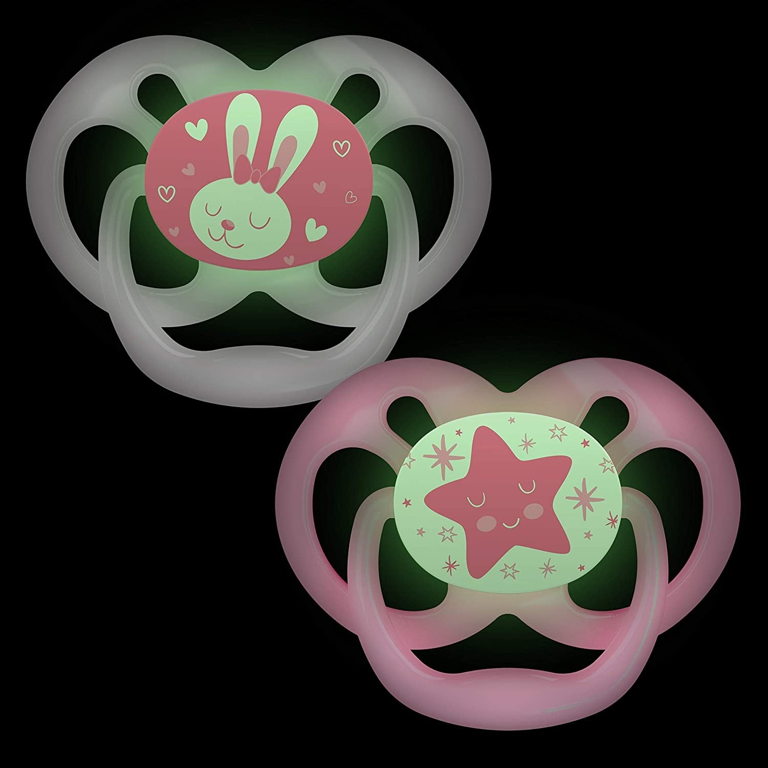 Dr. Brown's Advantage Baby Pacifiers - Stage 2 (6-18m) (2pc)  - Pink - Pupsik Singapore