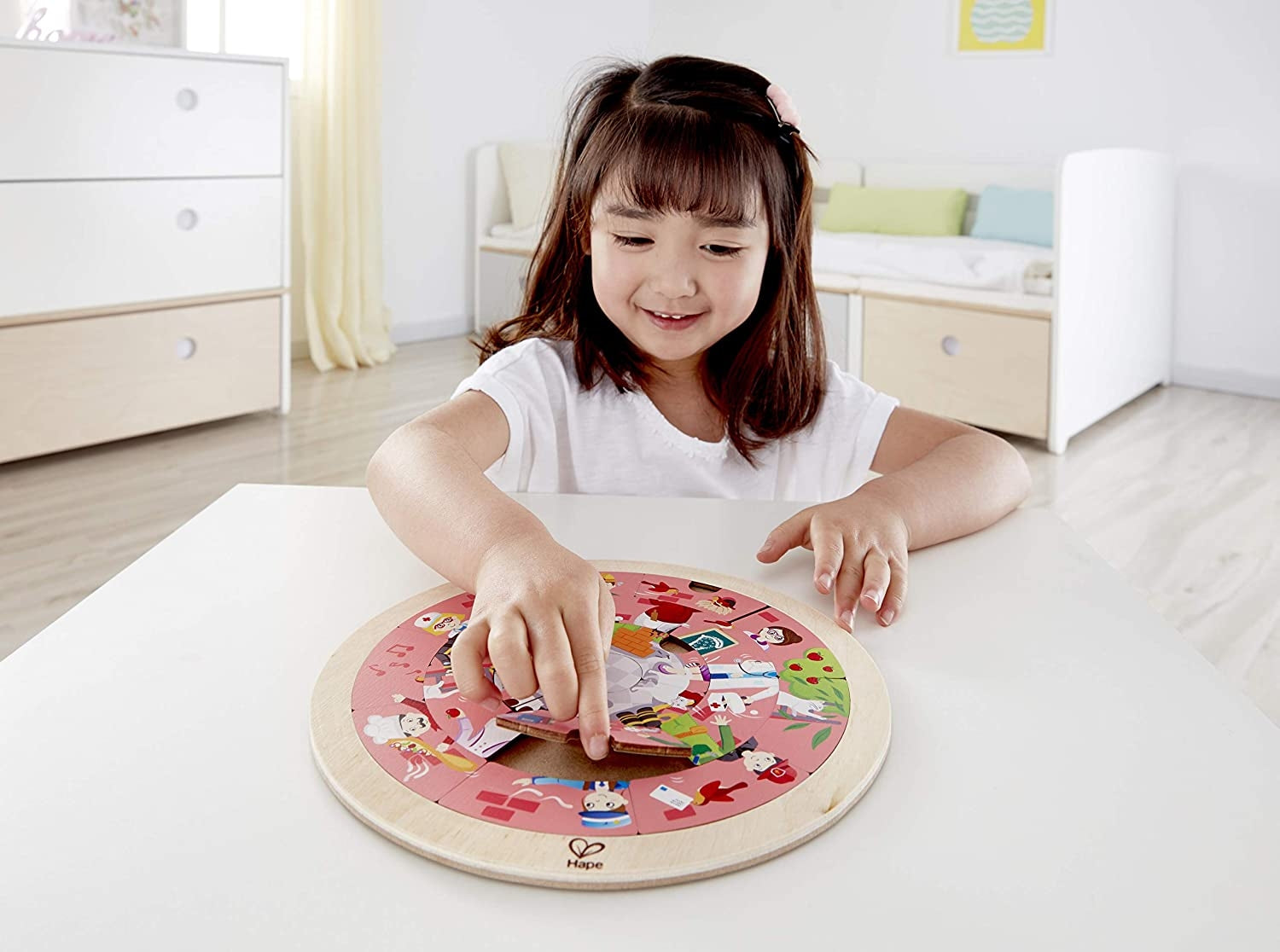 Hape Jobs Roundabout Puzzle