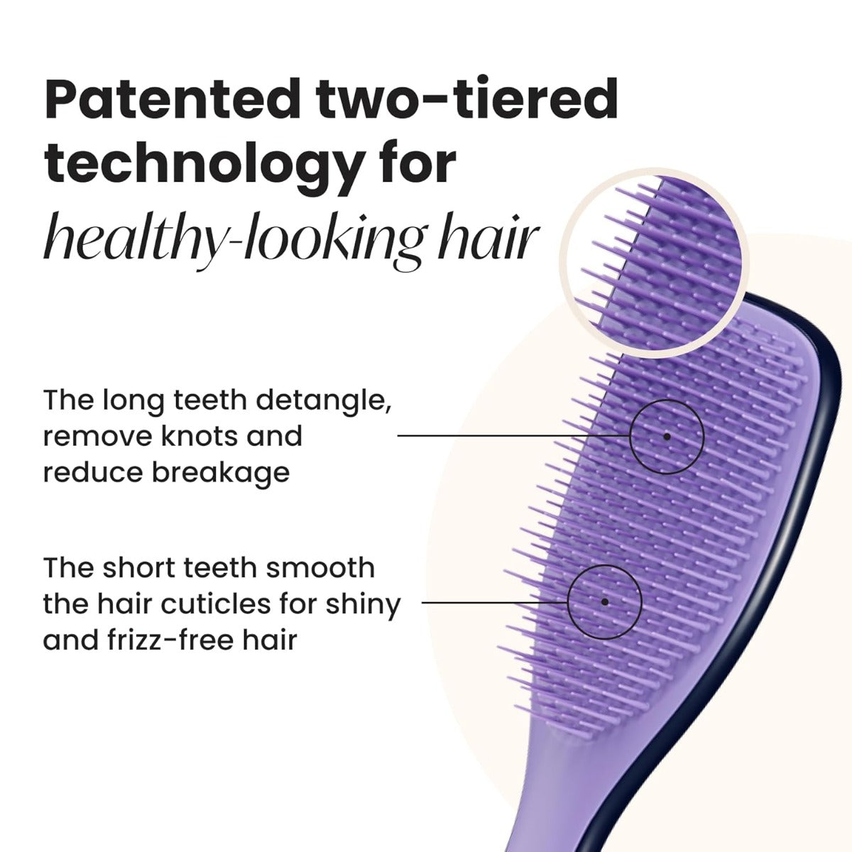 Tangle Teezer The Ultimate Detangler Regular Hairbrush, Straight & Curly (29 Colours) - Pupsik Singapore