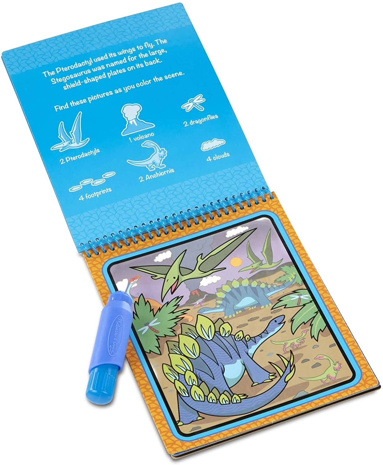 Melissa & Doug Water Wow! Brush Colouring Pad (13 Types) - Pupsik Singapore
