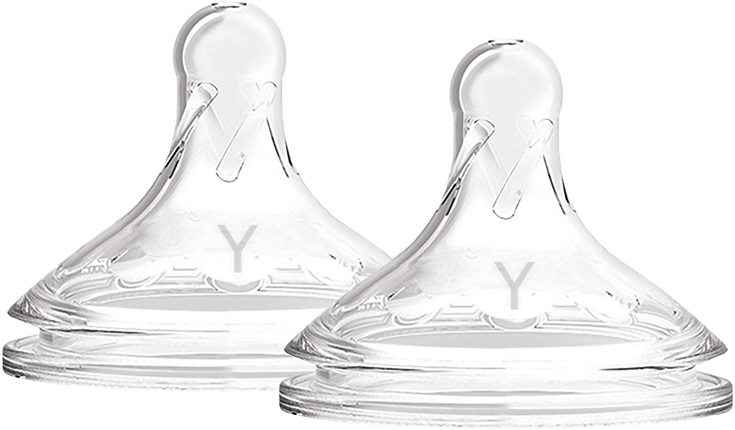 Dr. Brown’s Natural Flow Options+ PLUS Wide-Neck Nipple, 2pk (5 Sizes)