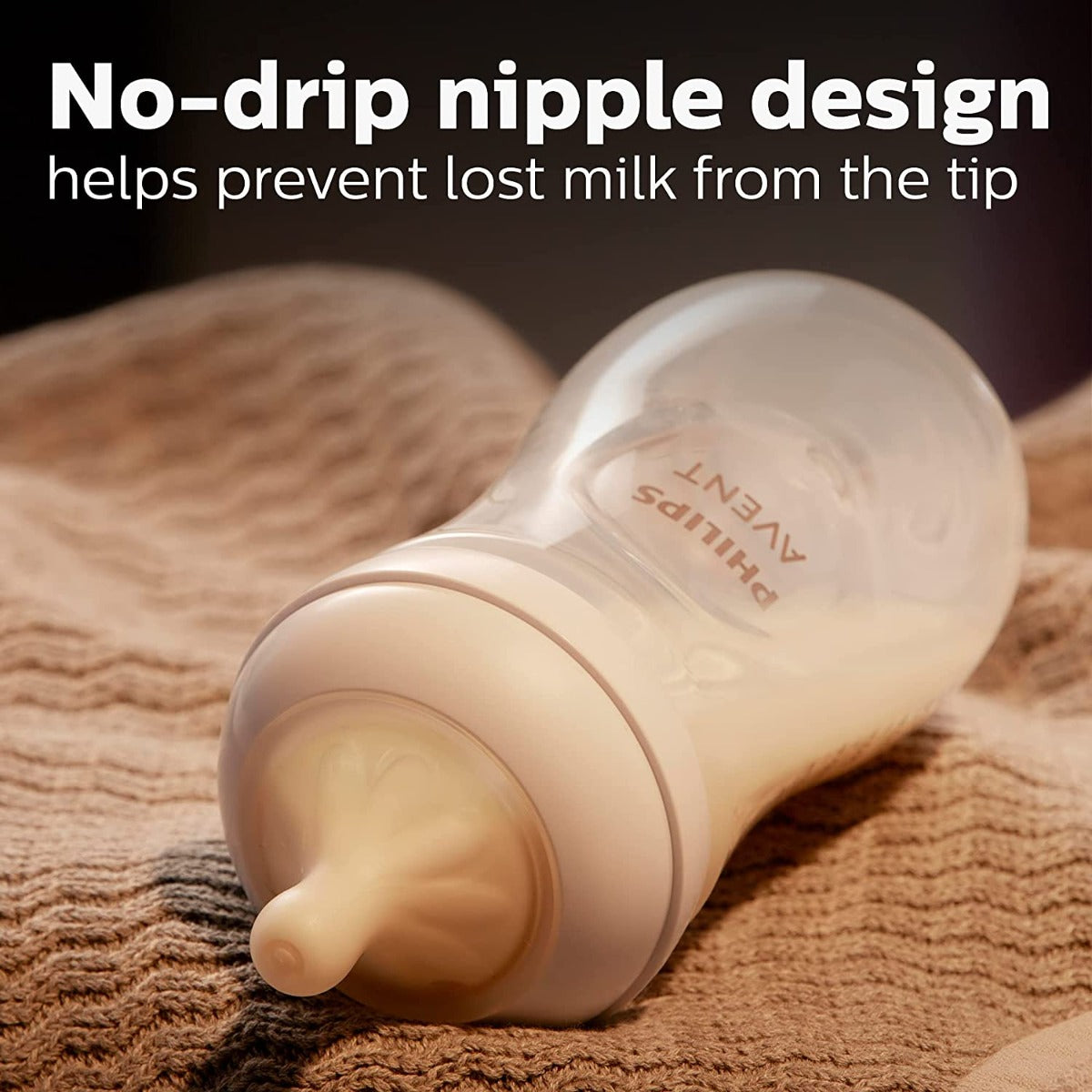 Philips Avent Natural Response 260ml Milk Baby Bottles (3-pack)