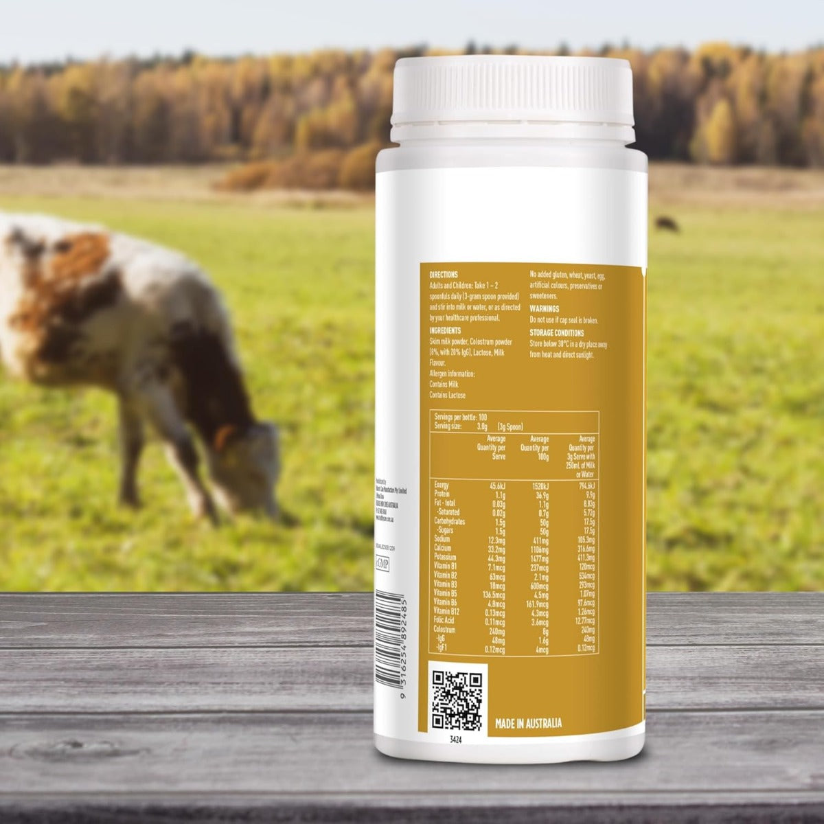 Healthy Care Colostrum Milk Powder, 300g (Exp 08/27)