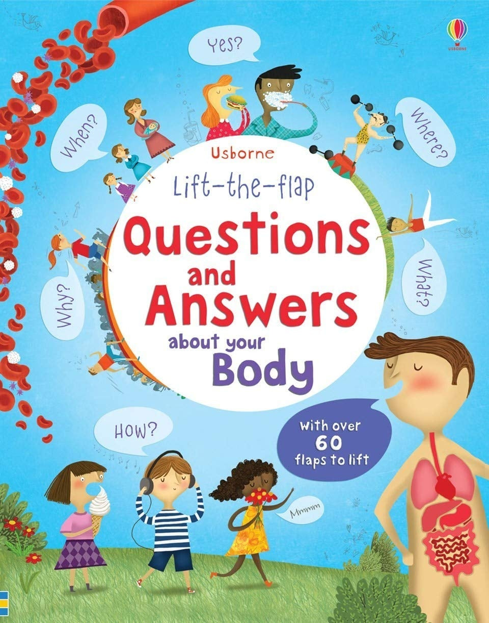 Usborne Lift-The-Flap Q&A Book (6 Titles) - Pupsik Singapore