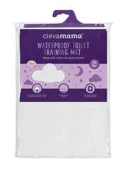 Clevamama Brushed Cotton Toilet Training Sleep Mat 70x90cm - White