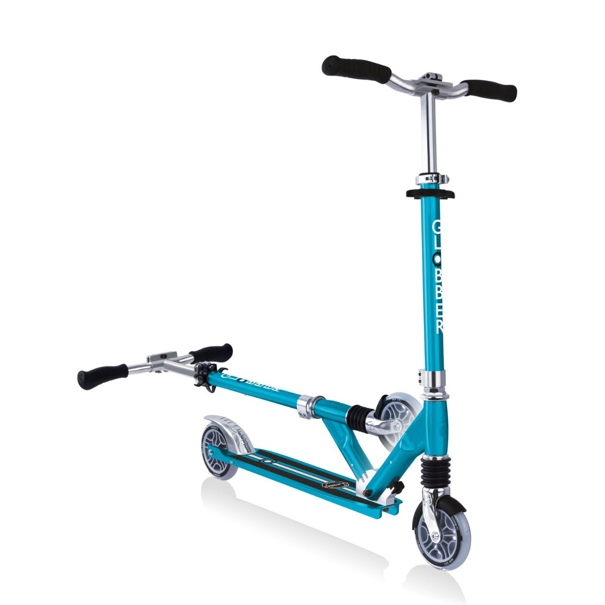 Globber Flow Element Comfort Foldable Scooter (2 Colors) - Pupsik Singapore