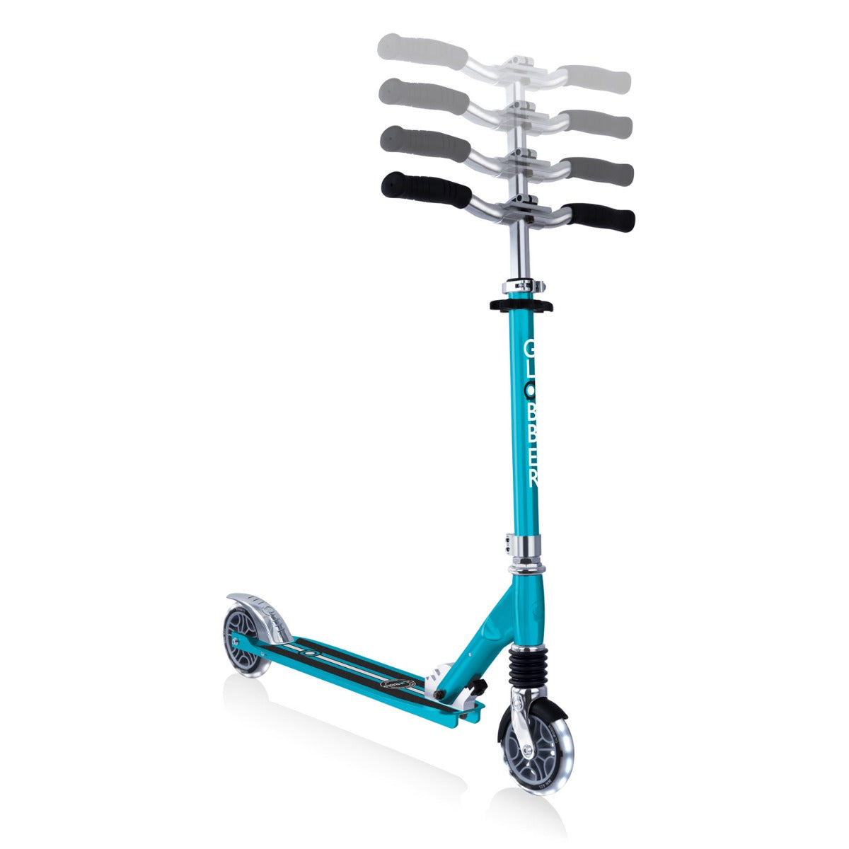 Globber Flow Element Comfort Foldable Scooter (2 Colors) - Pupsik Singapore