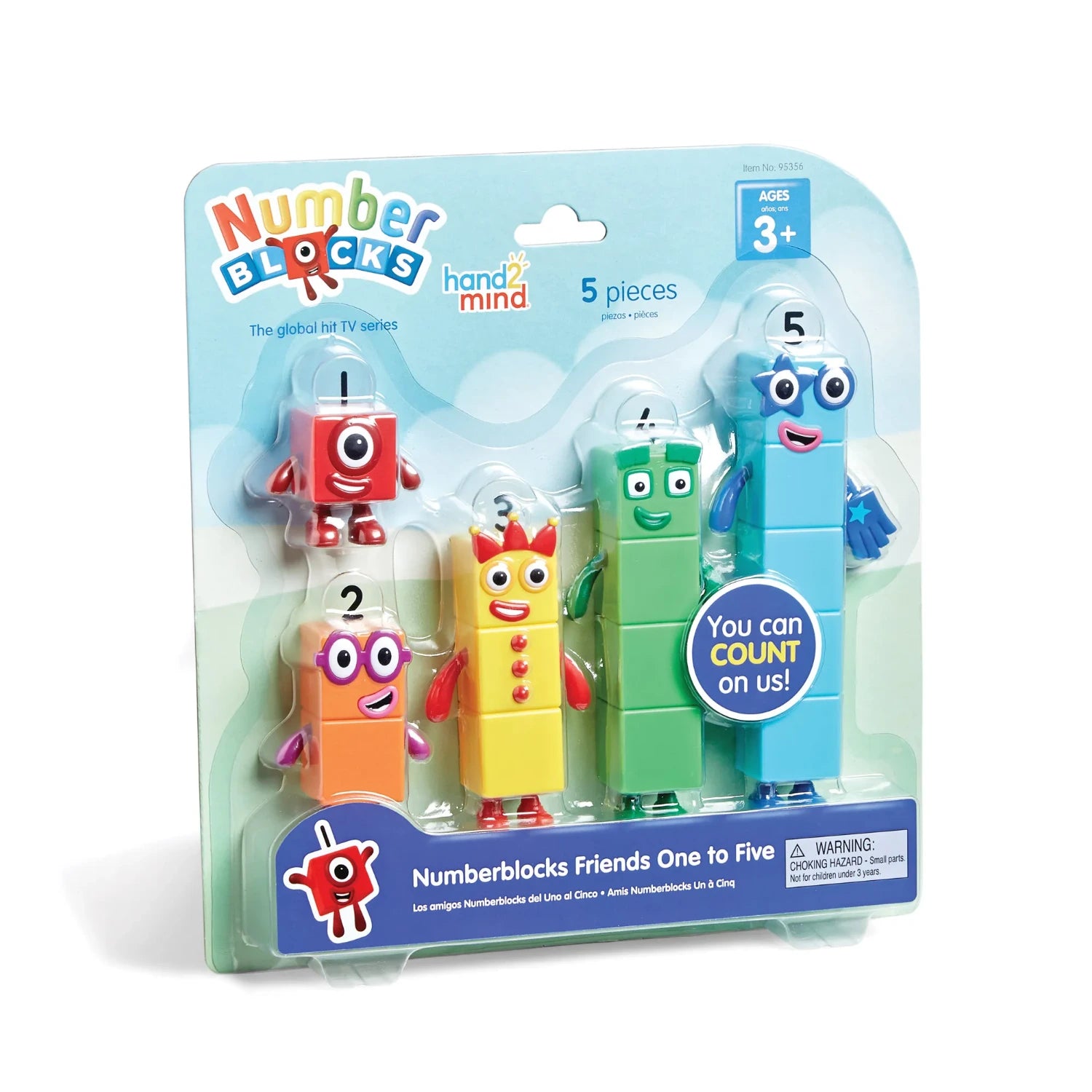 Numberblocks Friends One to Five/Six To Ten Figure Set (2 Types)