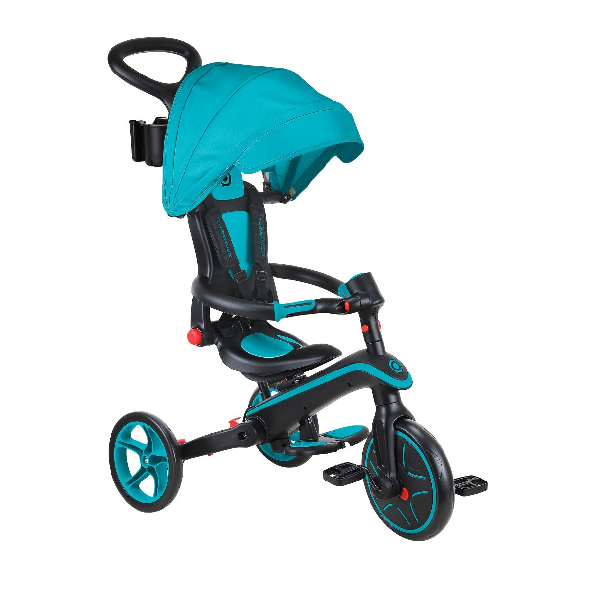 Globber Explorer Trike Foldable 4-in-1 (5 Colors) - Pupsik Singapore