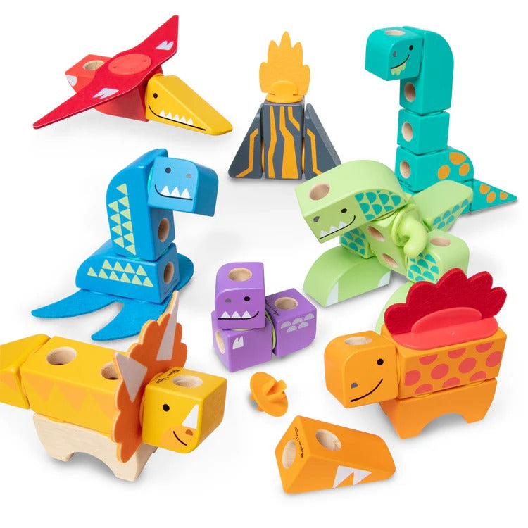 Melissa & Doug Blockables Play Set (8 Types)