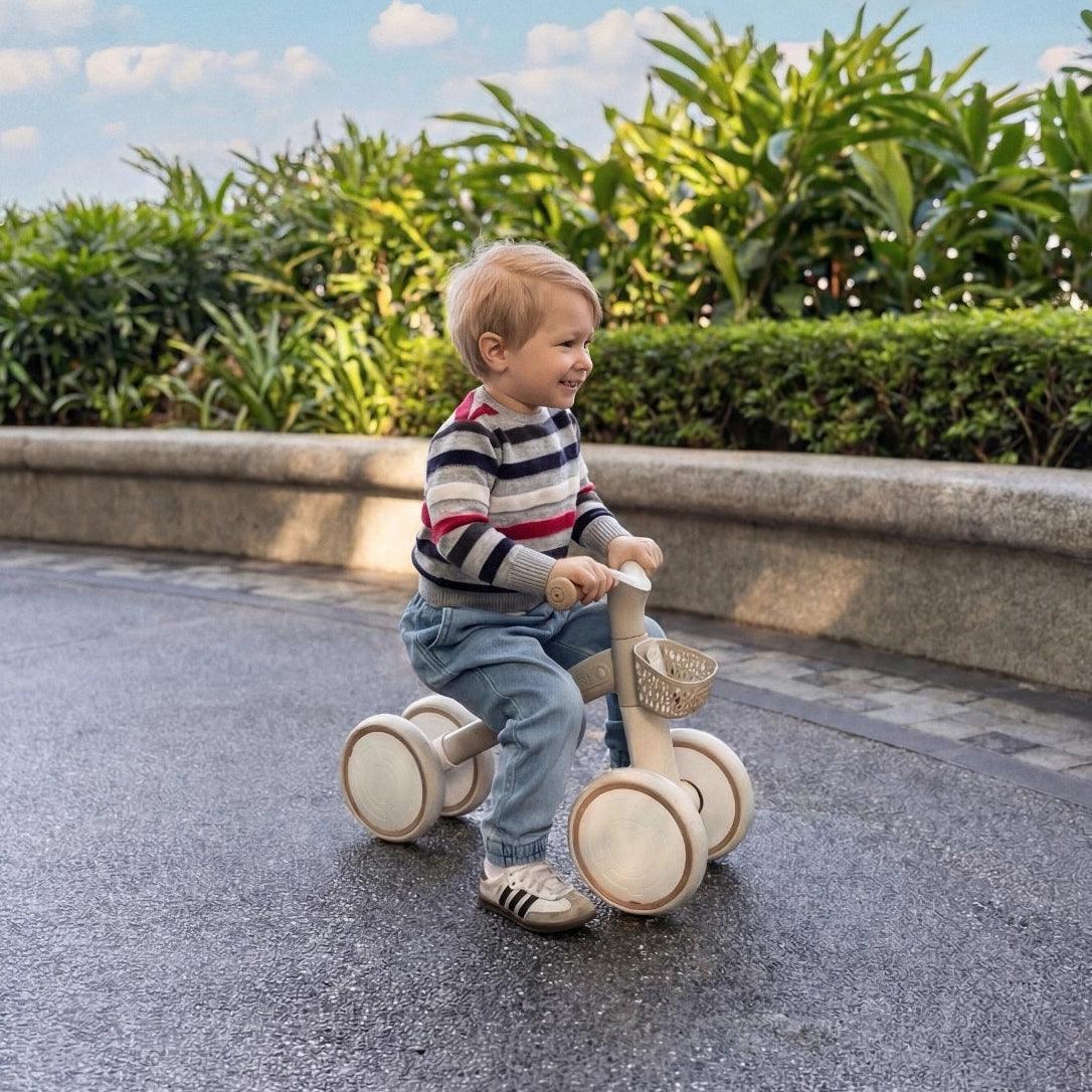 Globber Learning Bike 4-Wheel Balance Bike (3 Colors) | 12-36M - Pupsik Singapore