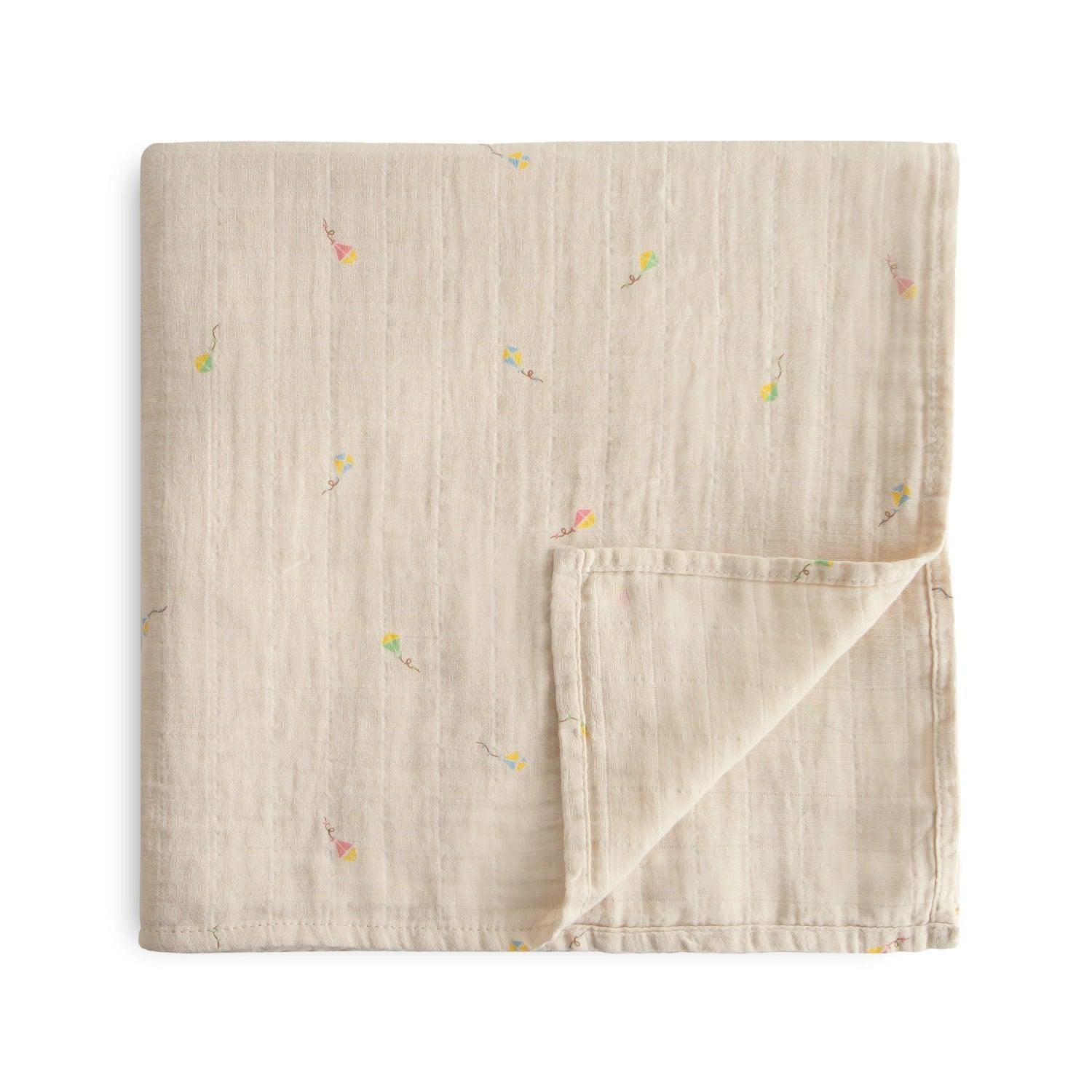 Mushie Muslin Baby Swaddle Blanket (15 designs) - Pupsik Singapore