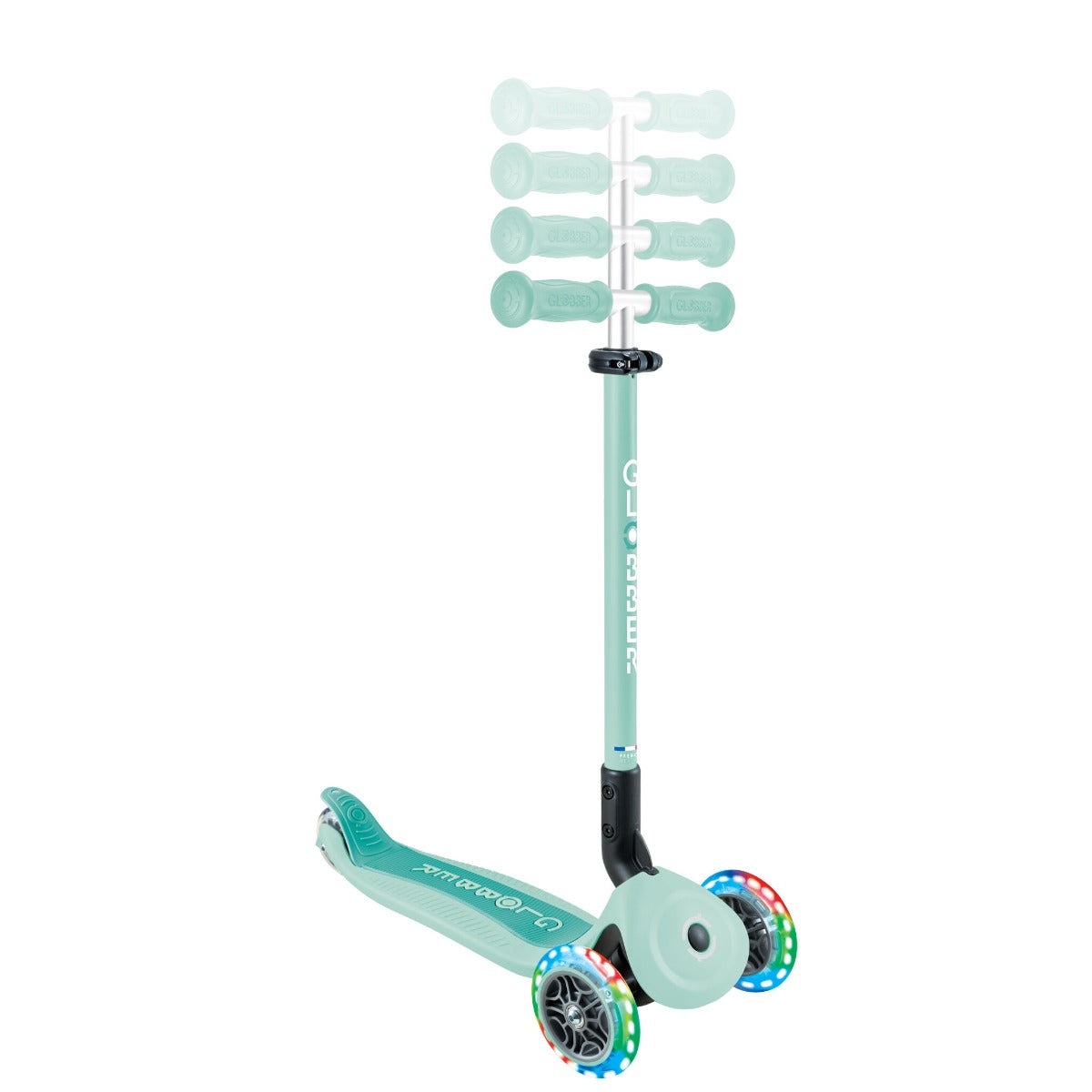 Globber GO•UP Active Lights Foldable Convertible Scooter (2 Colors) - Pupsik Singapore