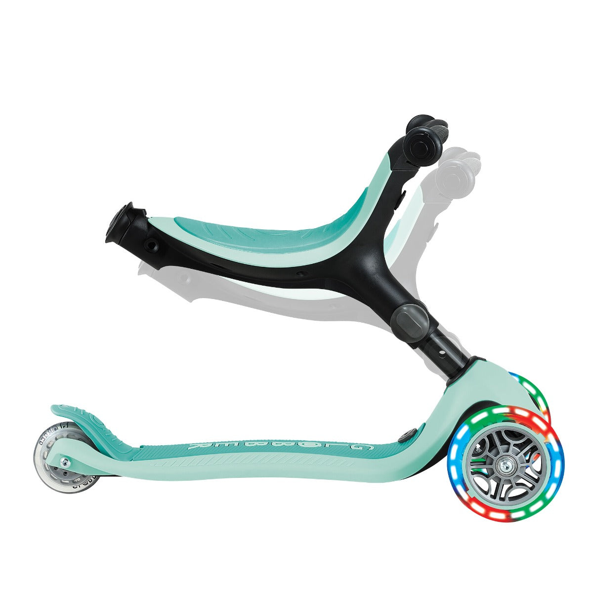 Globber GO•UP Active Lights Foldable Convertible Scooter (2 Colors) - Pupsik Singapore