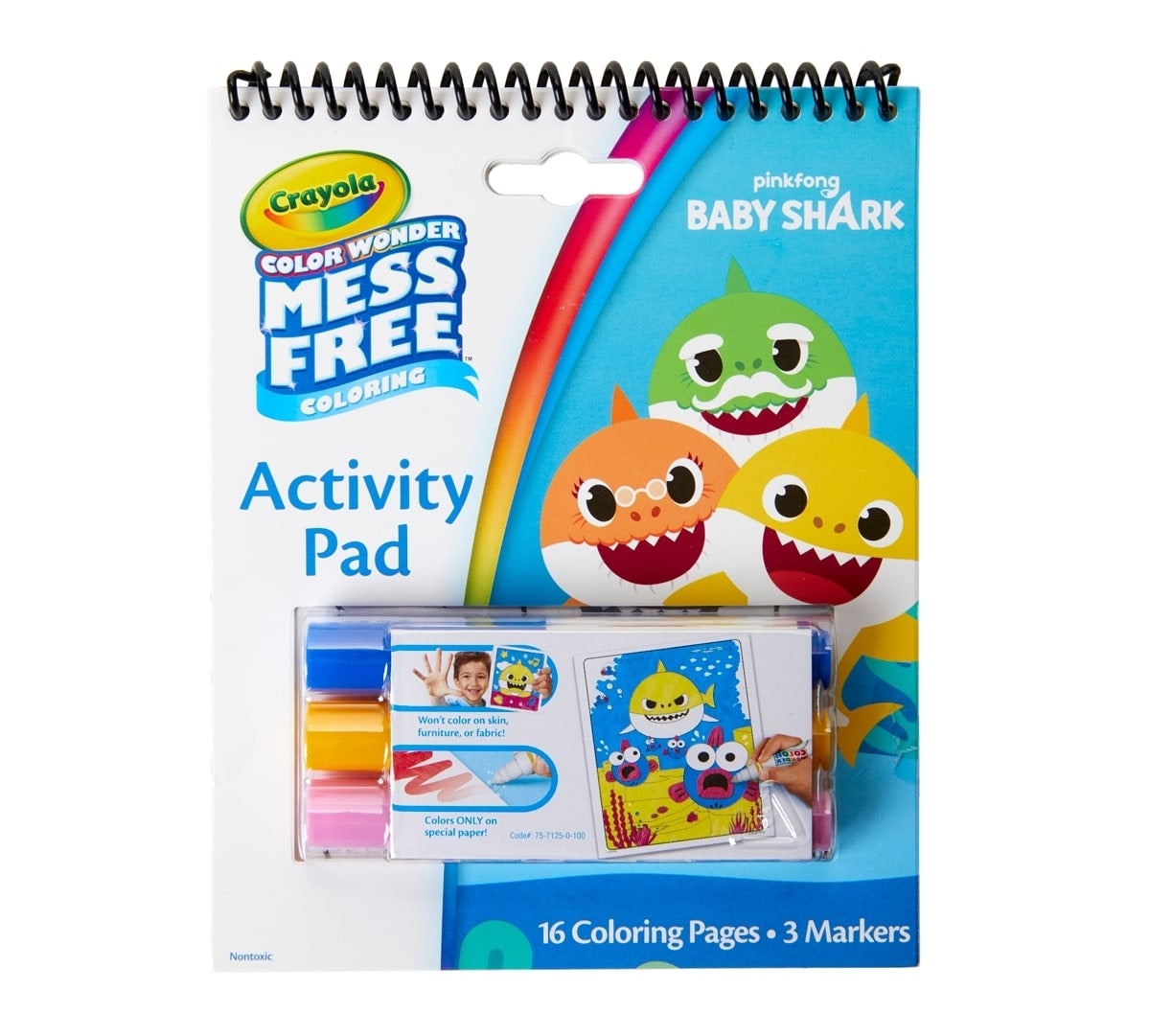 Crayola Color Wonder Mess Free Coloring Activity Pad (4 Designs) - Pupsik Singapore