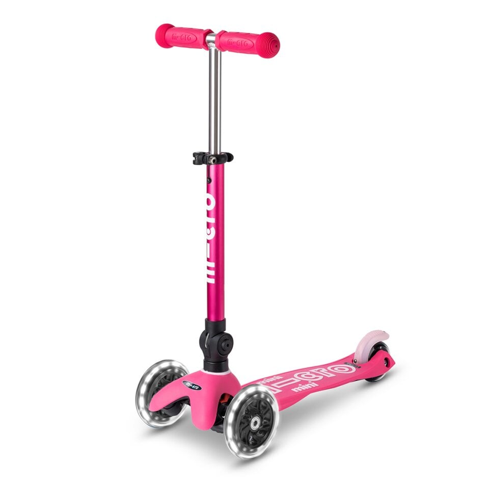 Micro Mini Deluxe Foldable Scooter (LED Wheels) - 5 Colors