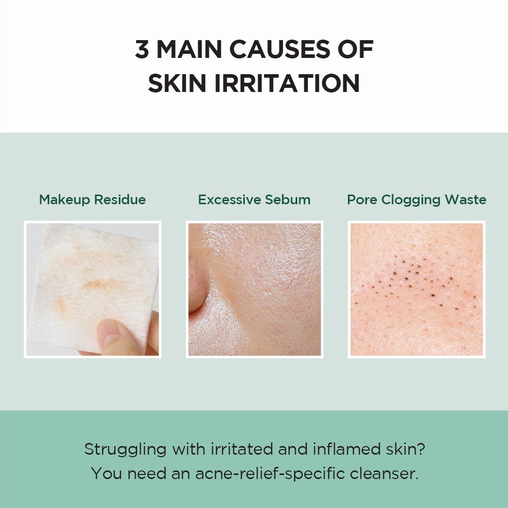 SKIN1004 Madagascar Centella Tea-Trica BHA Foam Cleanser, 125ml (Exp 03/27)