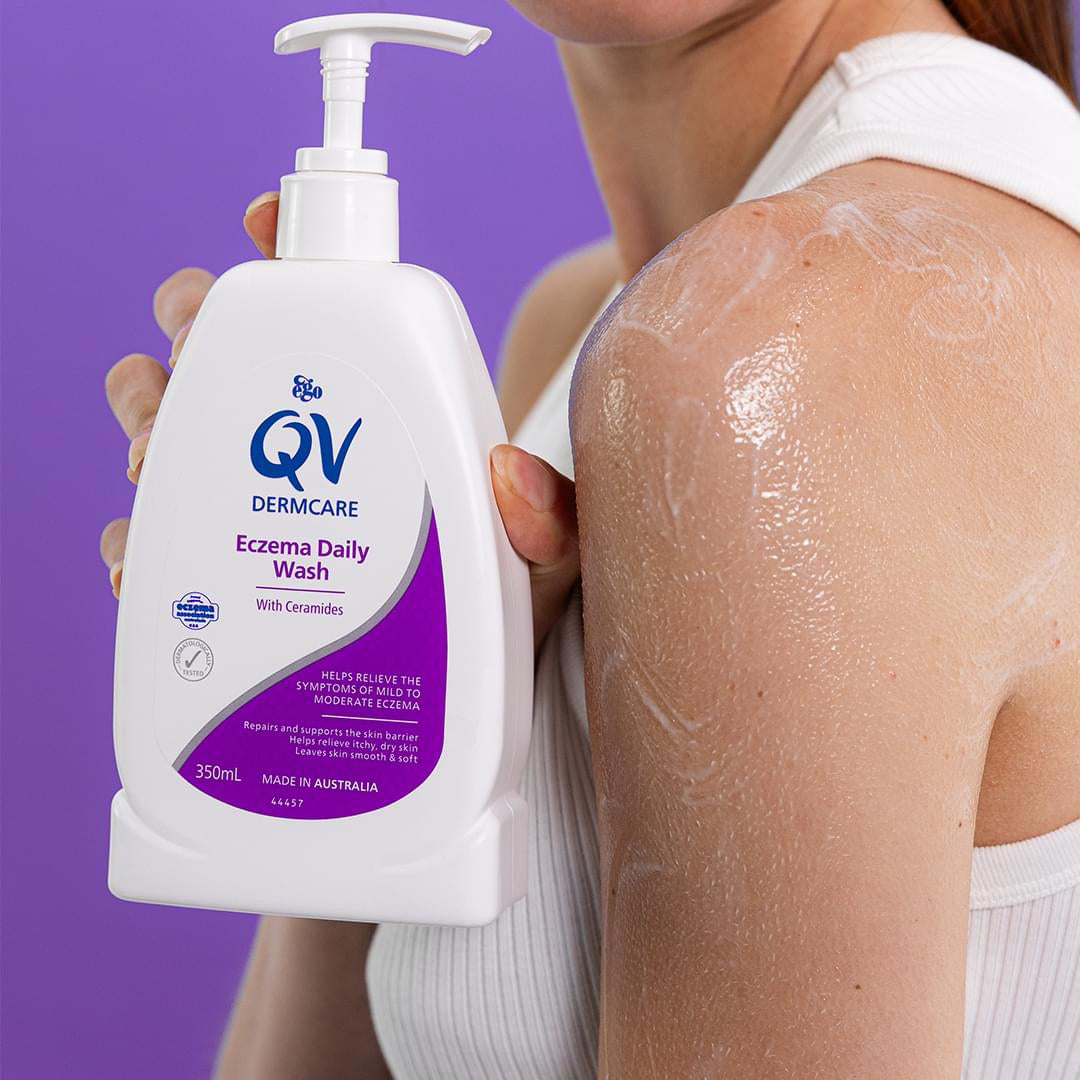 QV Dermcare Eczema Daily Wash With Ceramides, 1KG (Exp 12/29)