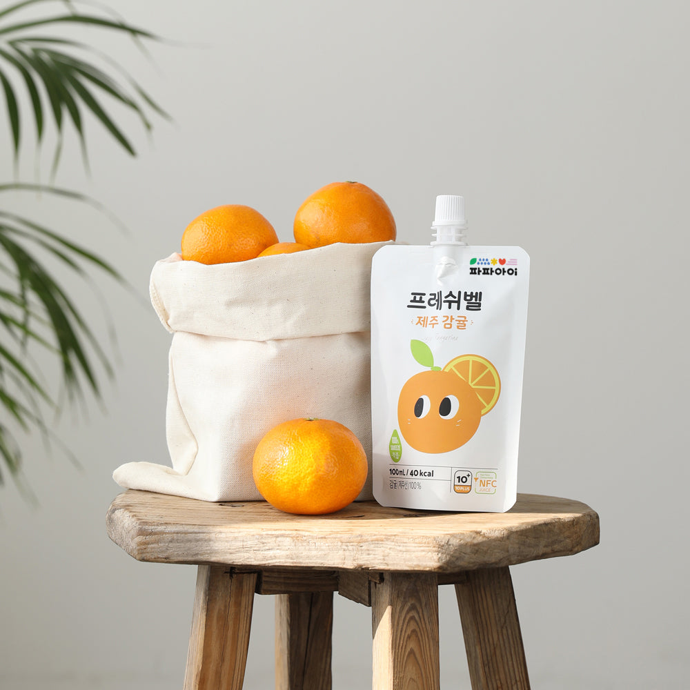 Freshbell 100% NFC Jeju Tangerine Juice, 100ml (Exp 06/26)