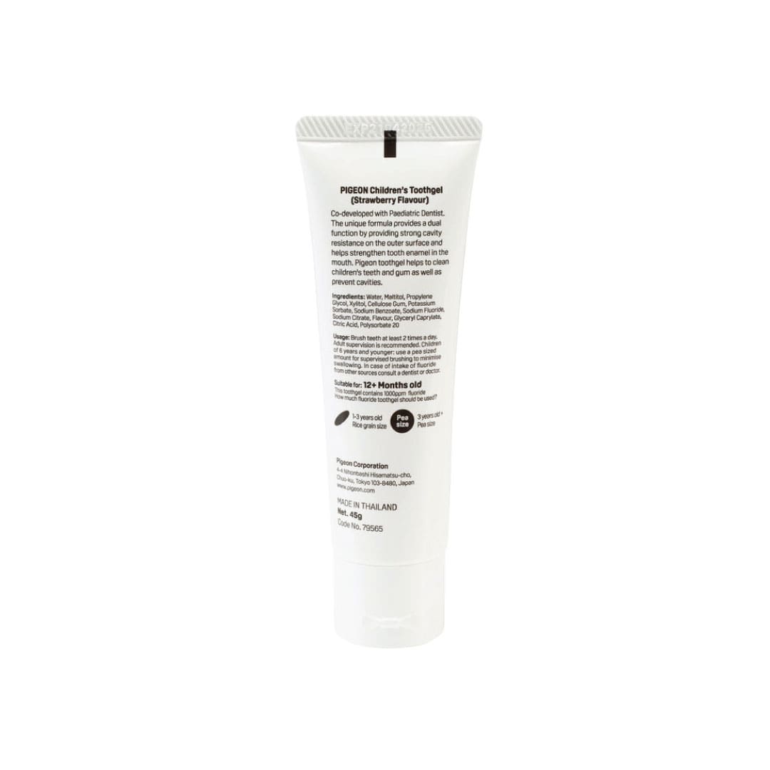 Pigeon Children's Toothgel, 45g - Strawberry (Exp 03/27)