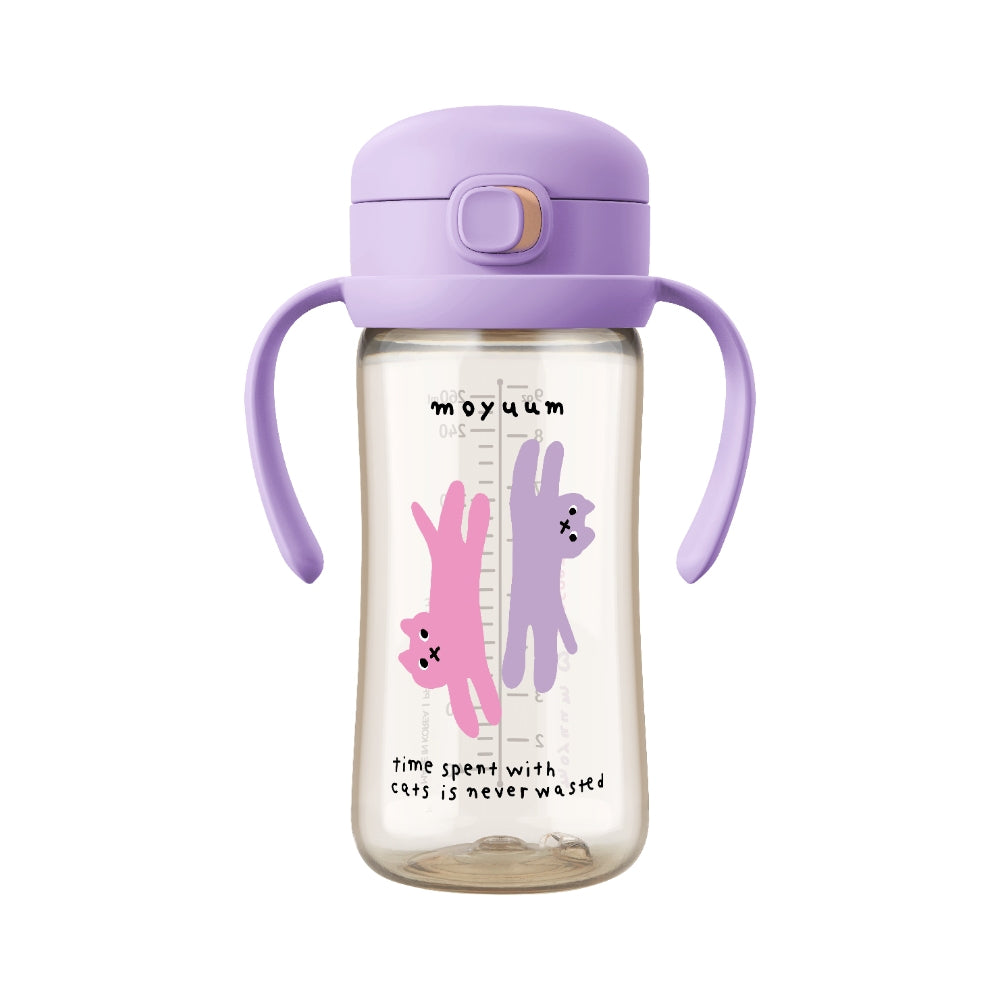 Moyuum PPSU All-in-One One-Touch Straw Bottle, 170/270/330ml (3 Designs)